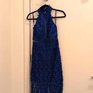 Bardot royal blue dress xs